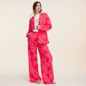 SOLD! Kate Spade Pink linen Pantsuit